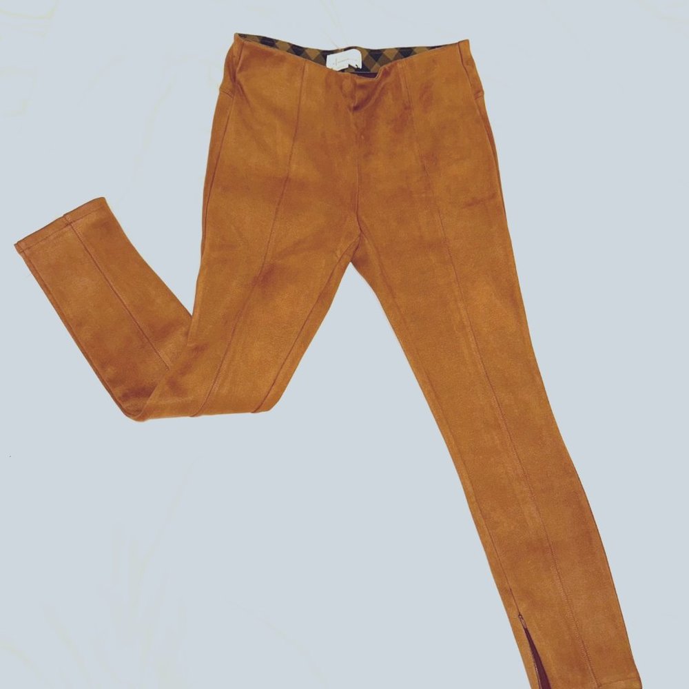 Anthropologie Suede Pants